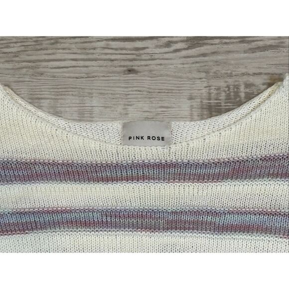 Pink Rose semi cropped sweater size S - Picture 6 of 12